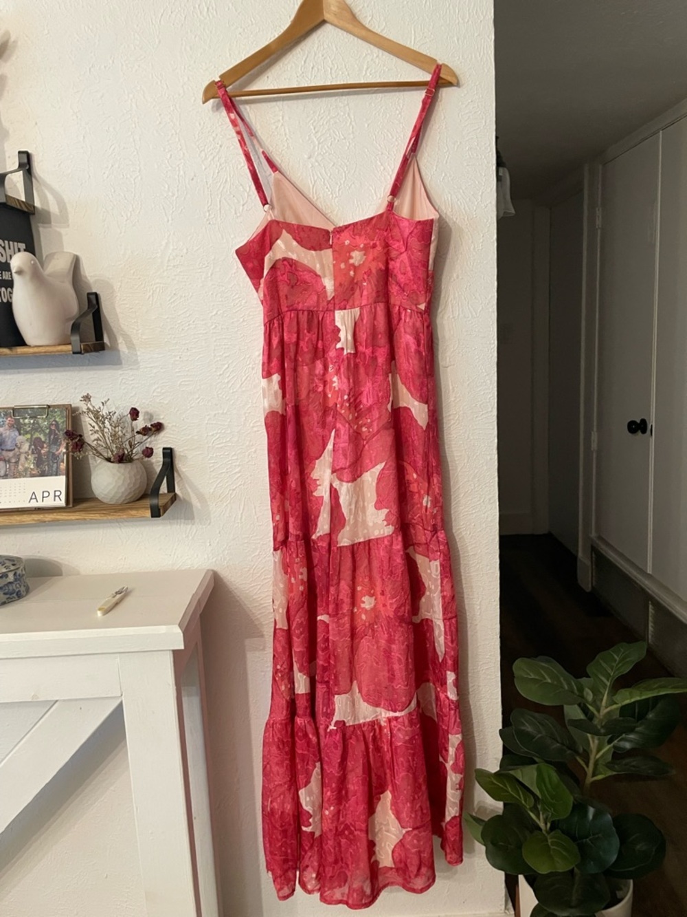 Slate & Willow Pink Floral Wide-Leg Jumpsuit - Picture 5 of 9